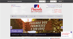 Desktop Screenshot of pousadadosfranceses.com.br